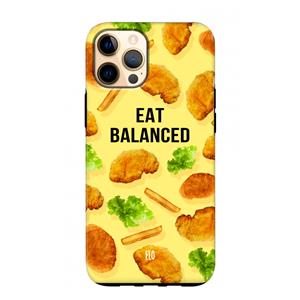 CaseCompany Eat Balanced: iPhone 12 Pro Max Tough Case
