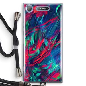 CaseCompany Pilgrims Of The Sea: Sony Xperia XZ1 Transparant Hoesje met koord