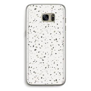 CaseCompany Terrazzo N°14: Samsung Galaxy S7 Edge Transparant Hoesje