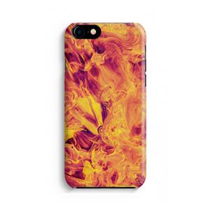 CaseCompany Eternal Fire: Volledig geprint iPhone SE 2020 Hoesje