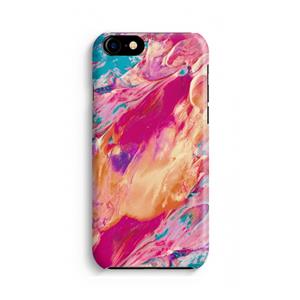 CaseCompany Pastel Echoes: Volledig geprint iPhone SE 2020 Hoesje
