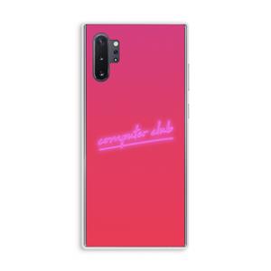 CaseCompany Vice Glow: Samsung Galaxy Note 10 Plus Transparant Hoesje