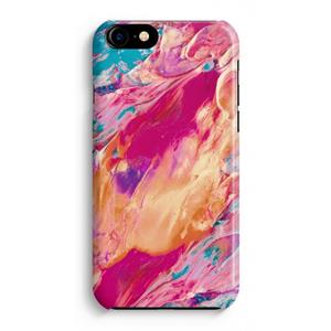 CaseCompany Pastel Echoes: iPhone 8 Volledig Geprint Hoesje