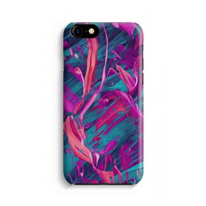 CaseCompany Pink Clouds: Volledig geprint iPhone SE 2020 Hoesje