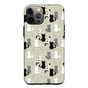 CaseCompany Katten: iPhone 12 Tough Case