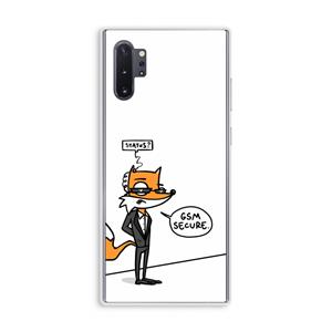 CaseCompany GSM secure: Samsung Galaxy Note 10 Plus Transparant Hoesje