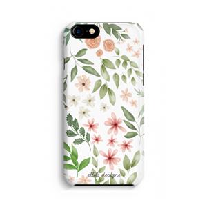 CaseCompany Botanical sweet flower heaven: Volledig geprint iPhone SE 2020 Hoesje