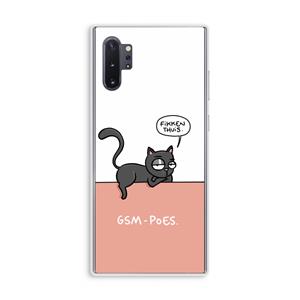 CaseCompany GSM poes: Samsung Galaxy Note 10 Plus Transparant Hoesje