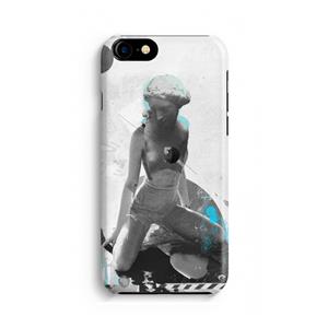 CaseCompany I will not feel a thing: Volledig geprint iPhone SE 2020 Hoesje
