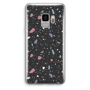 CaseCompany Terrazzo N°16: Samsung Galaxy S9 Transparant Hoesje