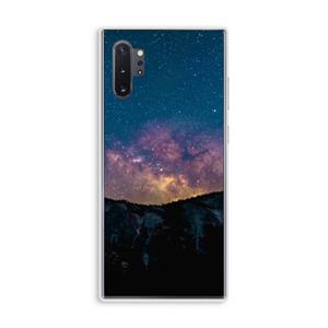 CaseCompany Travel to space: Samsung Galaxy Note 10 Plus Transparant Hoesje