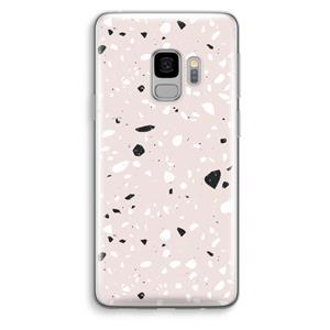 CaseCompany Terrazzo N°20: Samsung Galaxy S9 Transparant Hoesje