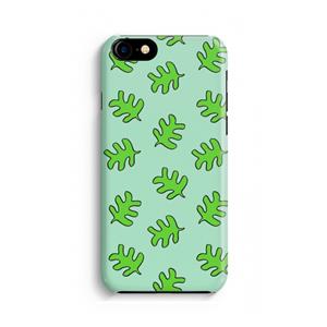 CaseCompany Groene blaadjes: Volledig geprint iPhone SE 2020 Hoesje