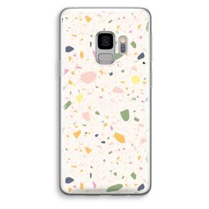 CaseCompany Terrazzo N°21: Samsung Galaxy S9 Transparant Hoesje