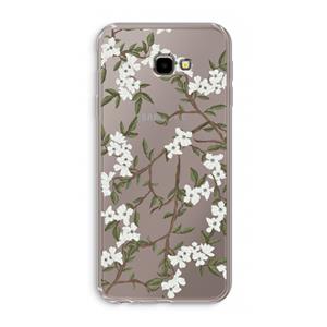 CaseCompany Blossoming spring: Samsung Galaxy J4 Plus Transparant Hoesje