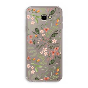 CaseCompany Sweet little flowers: Samsung Galaxy J4 Plus Transparant Hoesje
