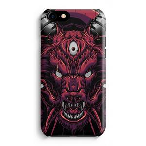 CaseCompany Hell Hound and Serpents: iPhone 8 Volledig Geprint Hoesje