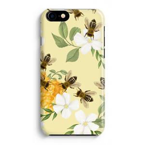CaseCompany No flowers without bees: iPhone 8 Volledig Geprint Hoesje