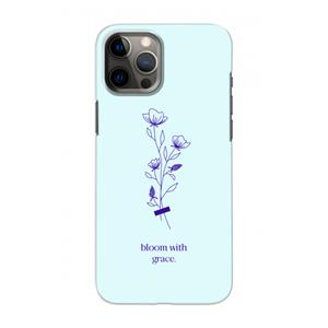 CaseCompany Bloom with grace: Volledig geprint iPhone 12 Pro Hoesje