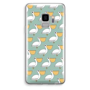 CaseCompany Pelican: Samsung Galaxy S9 Transparant Hoesje