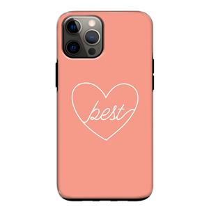 CaseCompany Best heart: iPhone 12 Tough Case