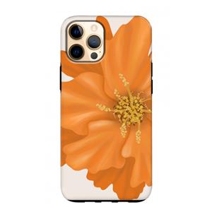 CaseCompany Orange Ellila flower: iPhone 12 Pro Max Tough Case