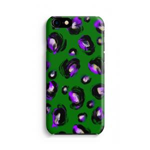 CaseCompany Green Cheetah: Volledig geprint iPhone SE 2020 Hoesje