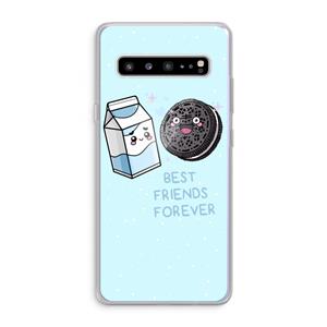 CaseCompany Best Friend Forever: Samsung Galaxy S10 5G Transparant Hoesje