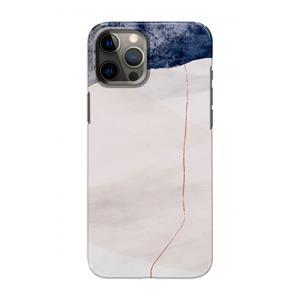 CaseCompany Stone White: Volledig geprint iPhone 12 Pro Hoesje
