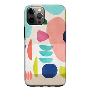 CaseCompany Bold Rounded Shapes: iPhone 12 Tough Case
