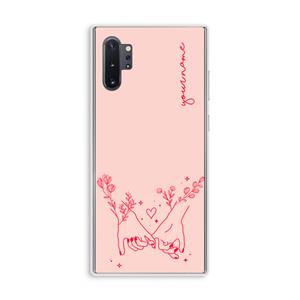 CaseCompany Best Friends: Samsung Galaxy Note 10 Plus Transparant Hoesje