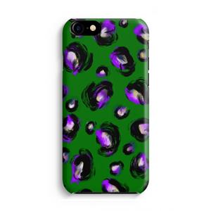 CaseCompany Green Cheetah: iPhone 8 Volledig Geprint Hoesje