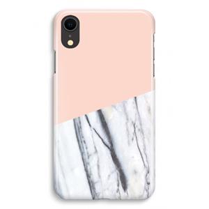 CaseCompany A touch of peach: iPhone XR Volledig Geprint Hoesje