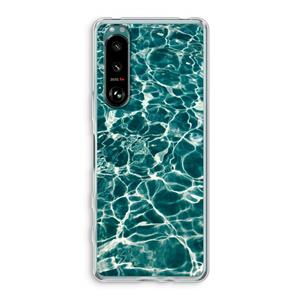 CaseCompany Weerkaatsing water: Sony Xperia 5 III Transparant Hoesje