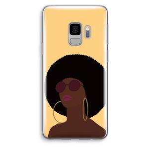 CaseCompany Golden hour: Samsung Galaxy S9 Transparant Hoesje