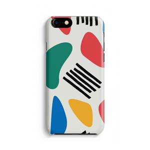 CaseCompany Illustratieve pop 1: Volledig geprint iPhone SE 2020 Hoesje