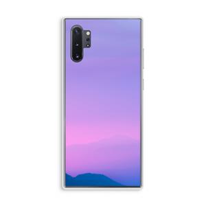 CaseCompany Sunset pastel: Samsung Galaxy Note 10 Plus Transparant Hoesje