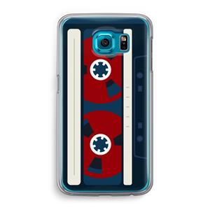 CaseCompany Here's your tape: Samsung Galaxy S6 Transparant Hoesje