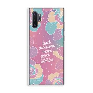 CaseCompany Good stories: Samsung Galaxy Note 10 Plus Transparant Hoesje