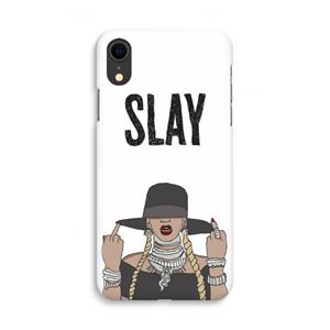 CaseCompany Slay All Day: iPhone XR Volledig Geprint Hoesje