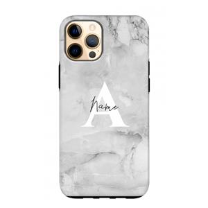 CaseCompany Ivory Marble: iPhone 12 Pro Max Tough Case