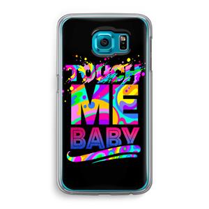 CaseCompany Touch Me: Samsung Galaxy S6 Transparant Hoesje