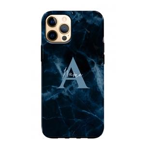 CaseCompany Midnight Marble: iPhone 12 Pro Max Tough Case