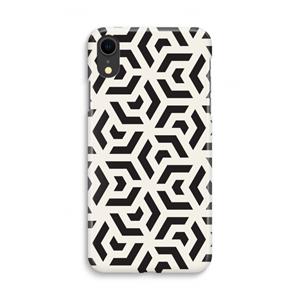 CaseCompany Crazy pattern: iPhone XR Volledig Geprint Hoesje
