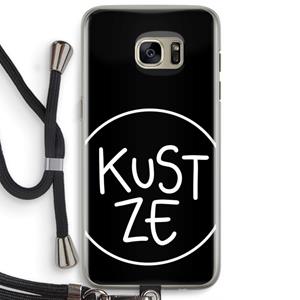 CaseCompany KUST ZE: Samsung Galaxy S7 Edge Transparant Hoesje met koord