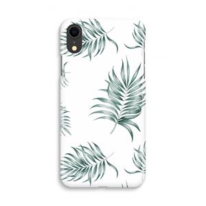 CaseCompany Simple leaves: iPhone XR Volledig Geprint Hoesje