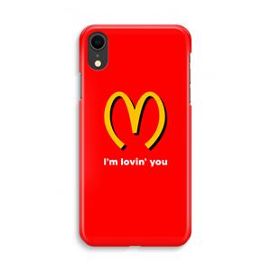 CaseCompany I'm lovin' you: iPhone XR Volledig Geprint Hoesje