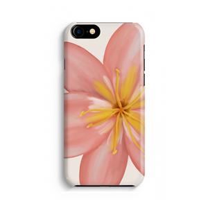 CaseCompany Pink Ellila Flower: Volledig geprint iPhone SE 2020 Hoesje