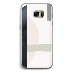 CaseCompany Baca: Samsung Galaxy S7 Edge Transparant Hoesje