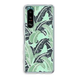 CaseCompany This Sh*t Is Bananas: Sony Xperia 5 III Transparant Hoesje